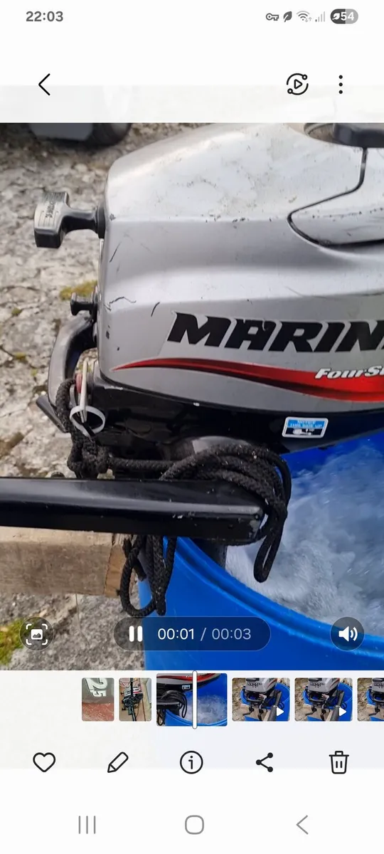 Mariner 2.5 outboard 4 stroke outboard - Image 2