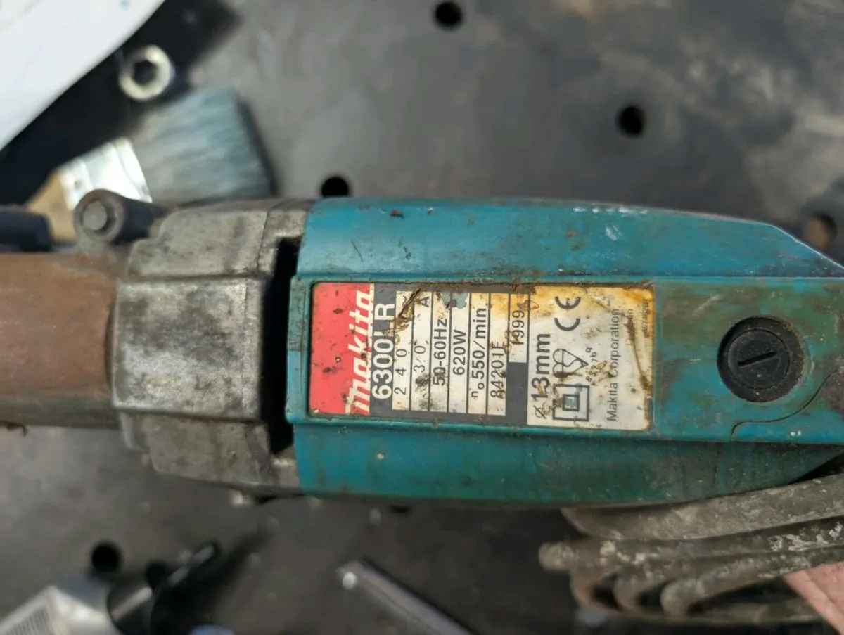 240 volt Makita Angle Drill - Image 2