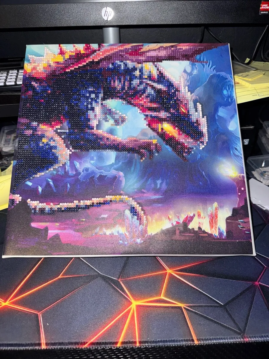 Completed diamond painting