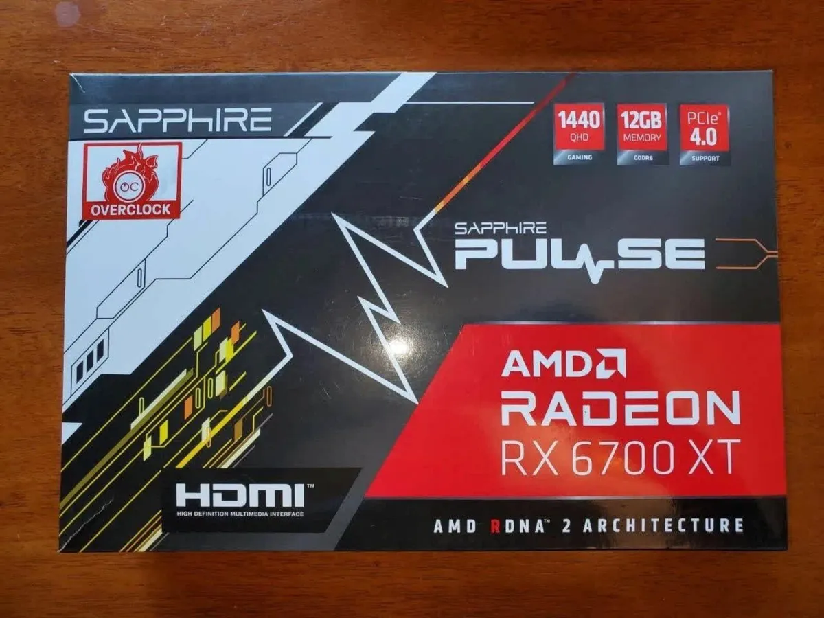 SAPPHIRE PULSE Radeon RX 6700 XT 12GB GDDR6 - Image 1