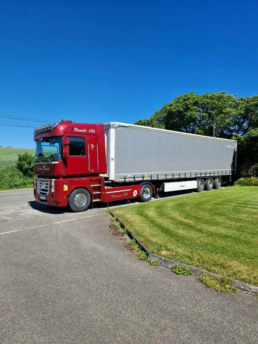 Truck and krone euroliner trailer - Image 2