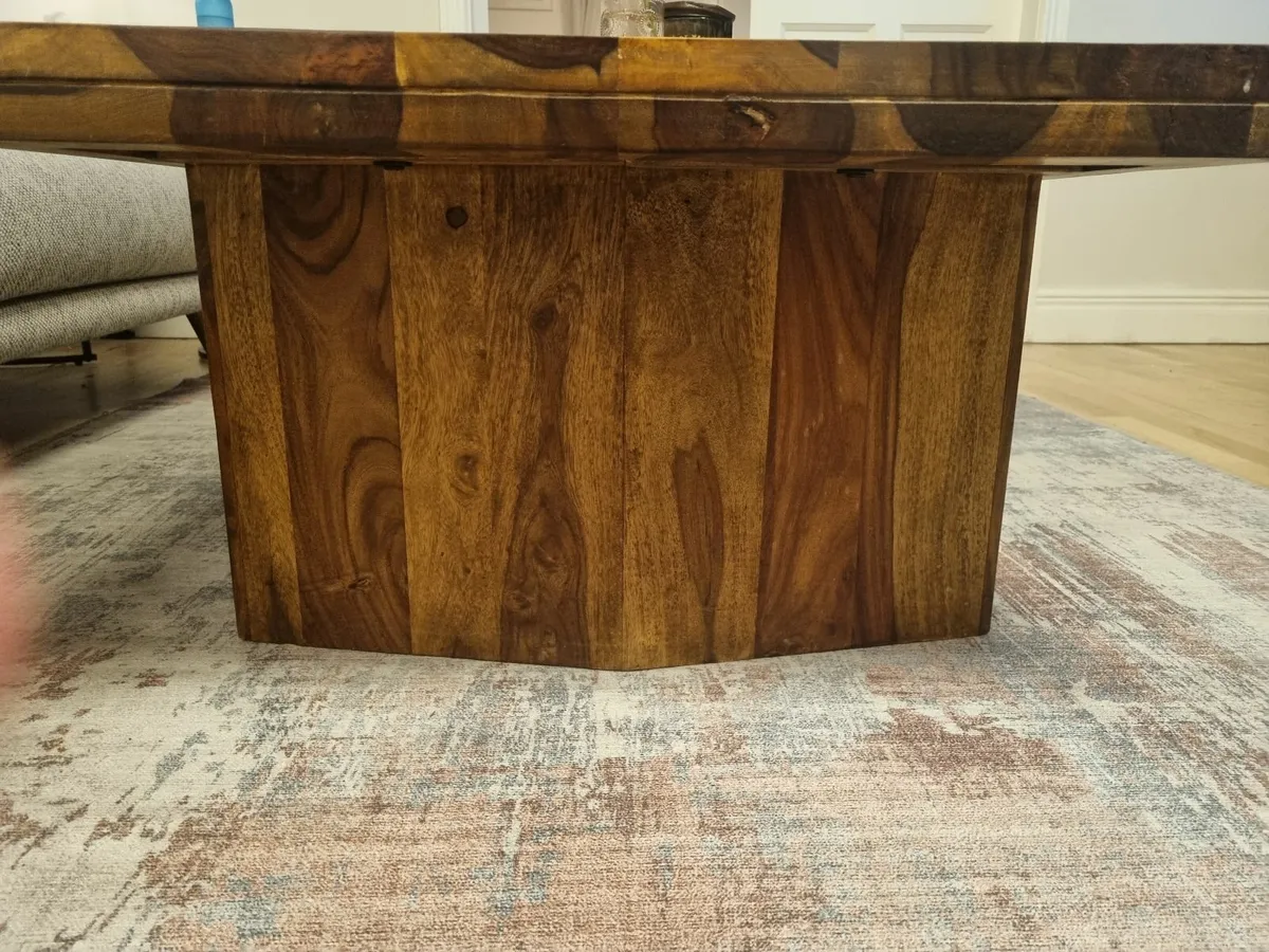 Wooden Coffee Table - Image 3