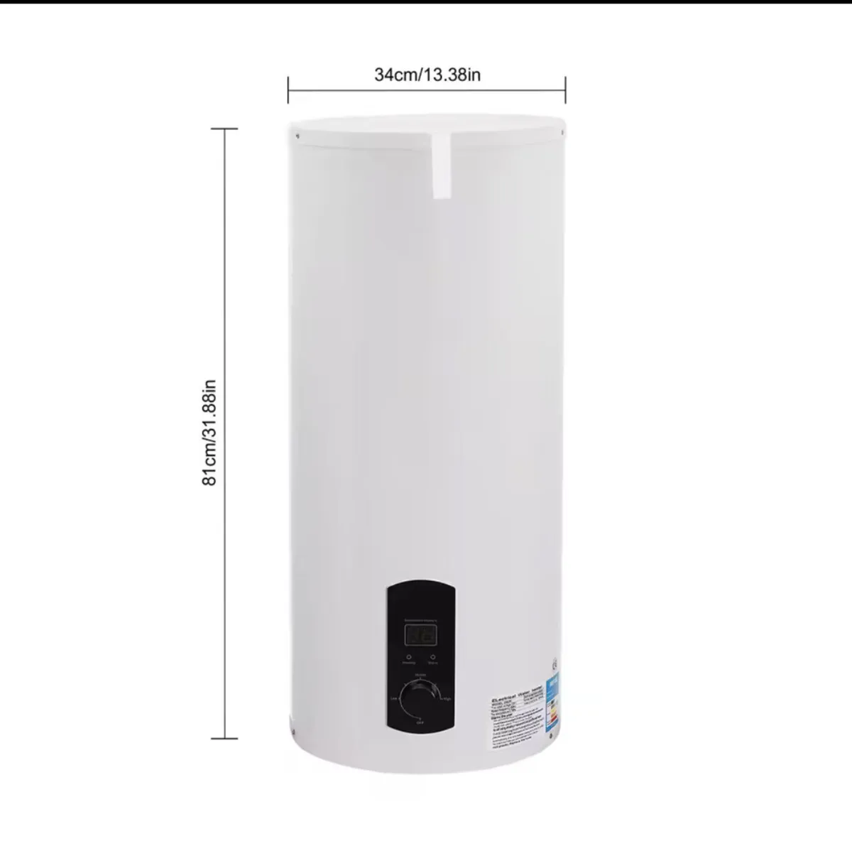 Hot Water Heater 60L Electric Boiler NEW - Image 1