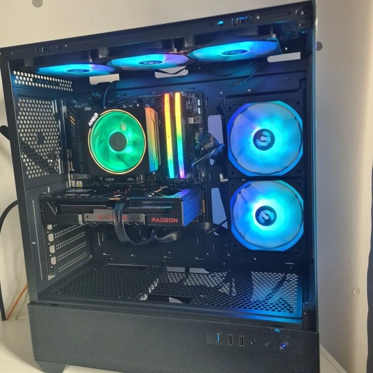 AMD Ryzen 9 , 32GB ddr5 , AMD RX 9060XT 16GB gddr6, 1tb nvme ssd, 1440p - gaming pc - NEW - Image 2