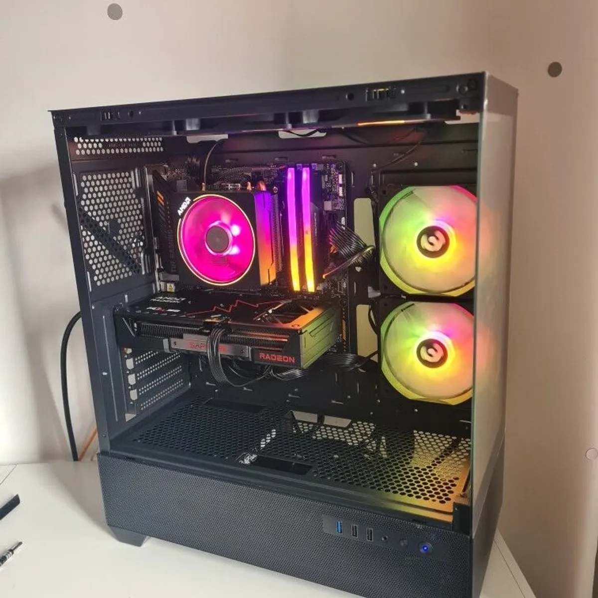 AMD Ryzen 9 , 32GB ddr5 , AMD RX 9060XT 16GB gddr6, 1tb nvme ssd, 1440p - gaming pc - NEW - Image 3