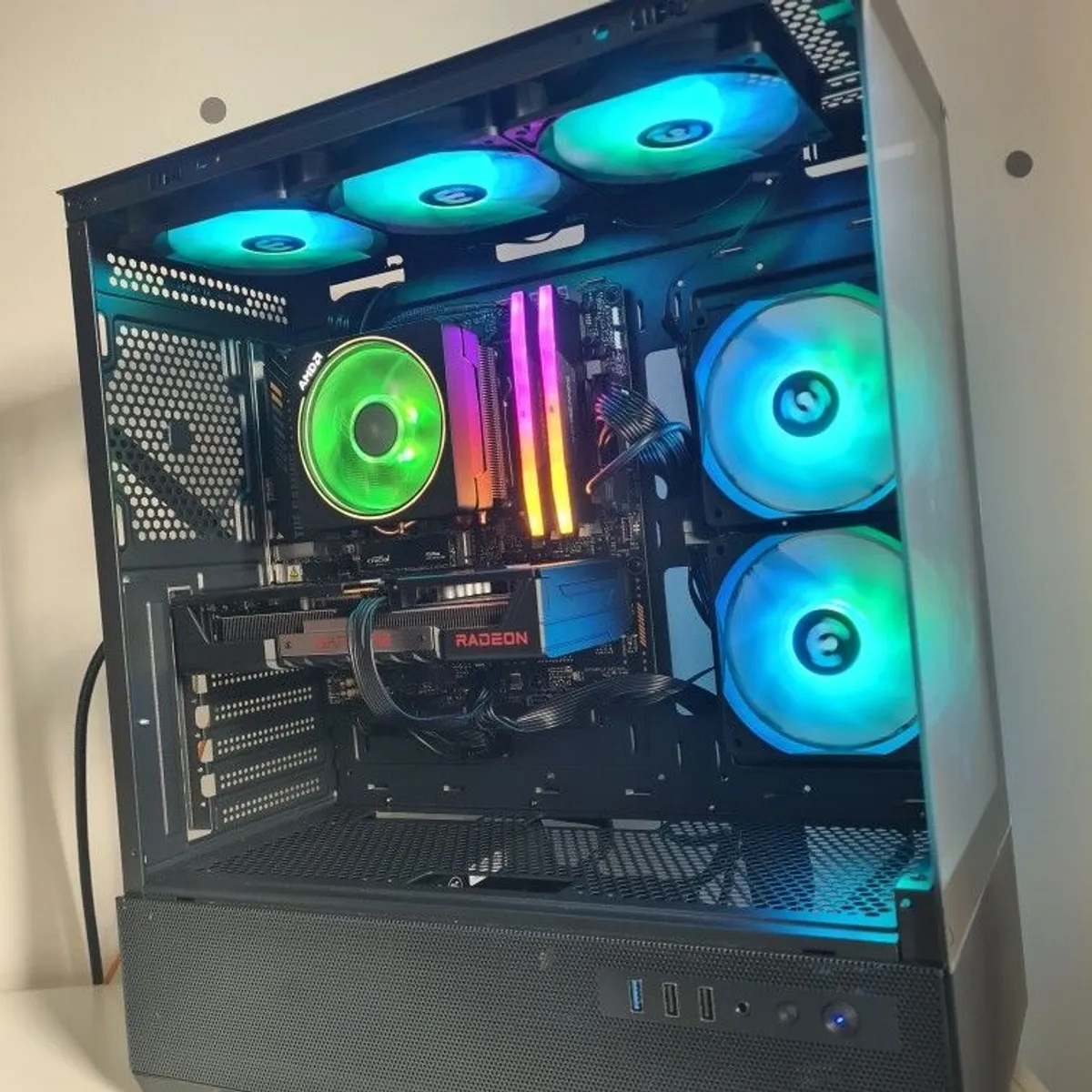 AMD Ryzen 9 , 32GB ddr5 , AMD RX 9060XT 16GB gddr6, 1tb nvme ssd, 1440p - gaming pc - NEW - Image 4