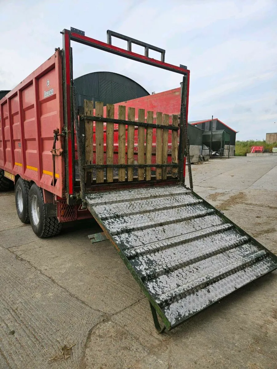 Livestock ramp for grain trailer - Image 4