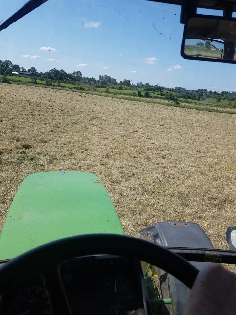 Small square bales of hay