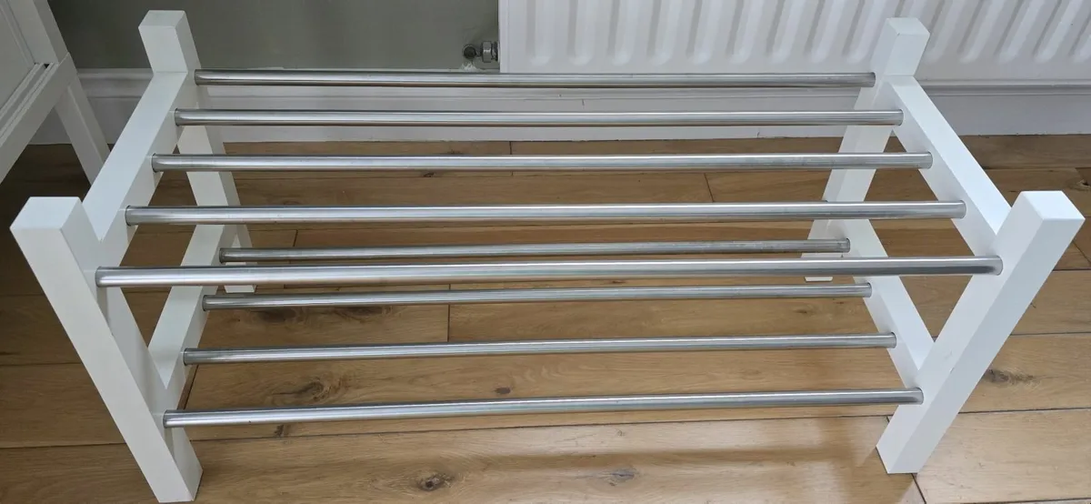 Shoe rack  - white, 79x32x37 = Ikea