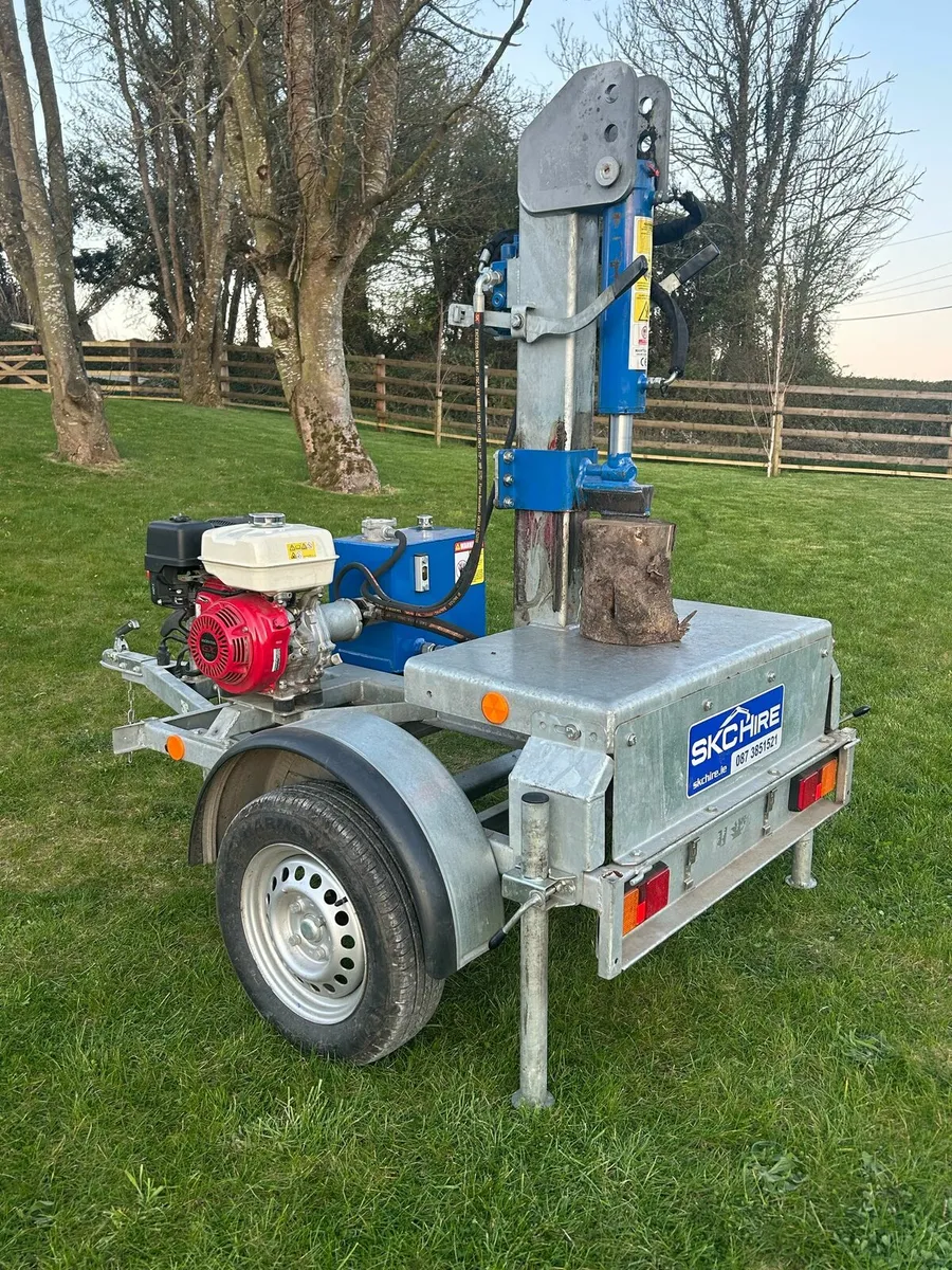 Wood Chipper / Log Splitter HIRE - Image 2