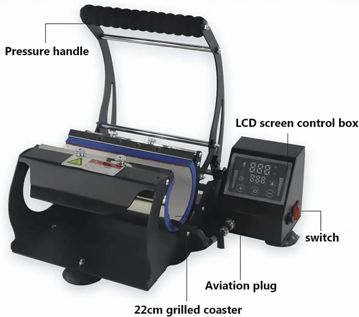 Heat Press Machine for 11 20oz Mug Tumbler - Image 3