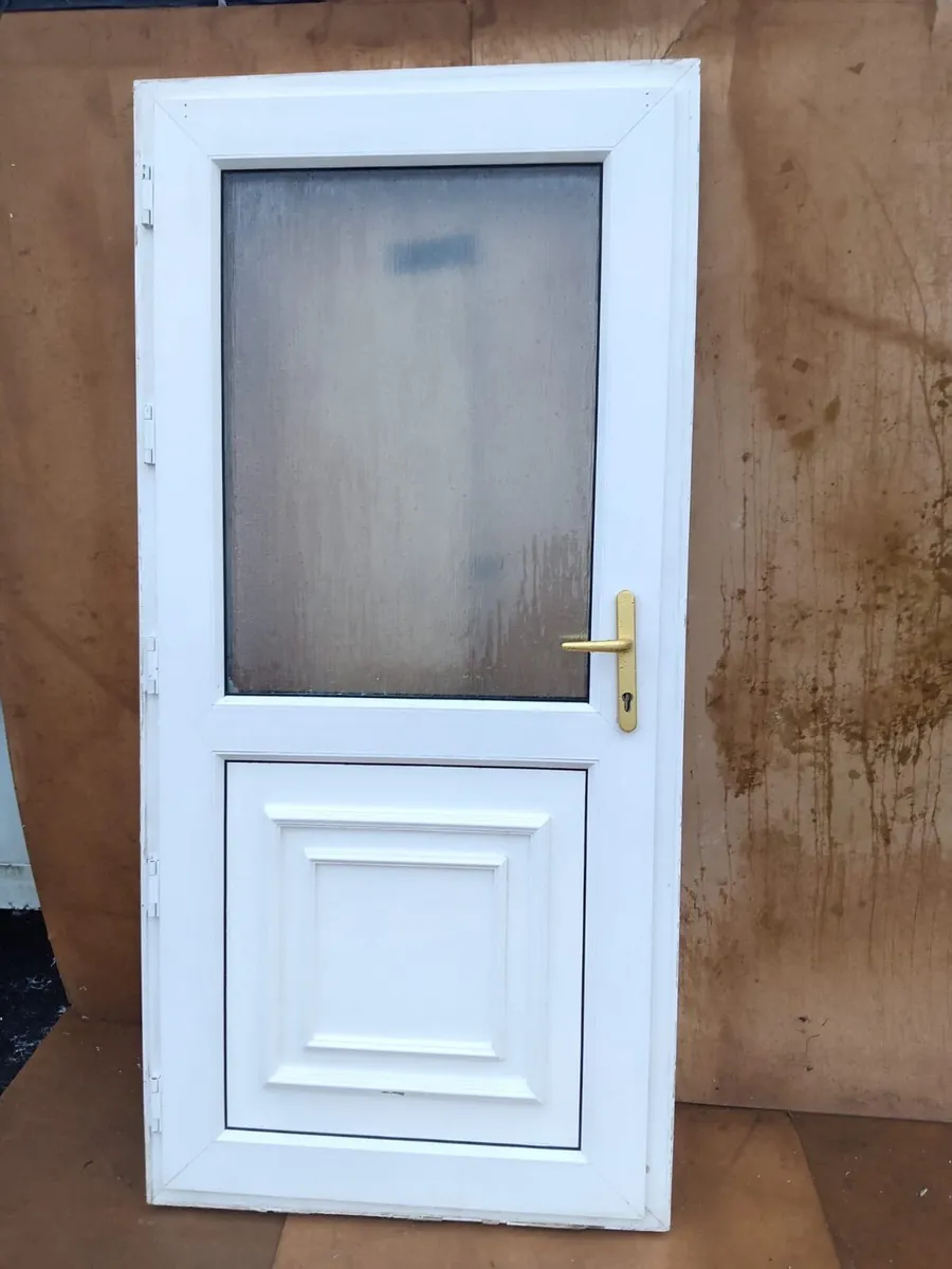 Top Quality PVC Single Door Frosted Glass - Image 2