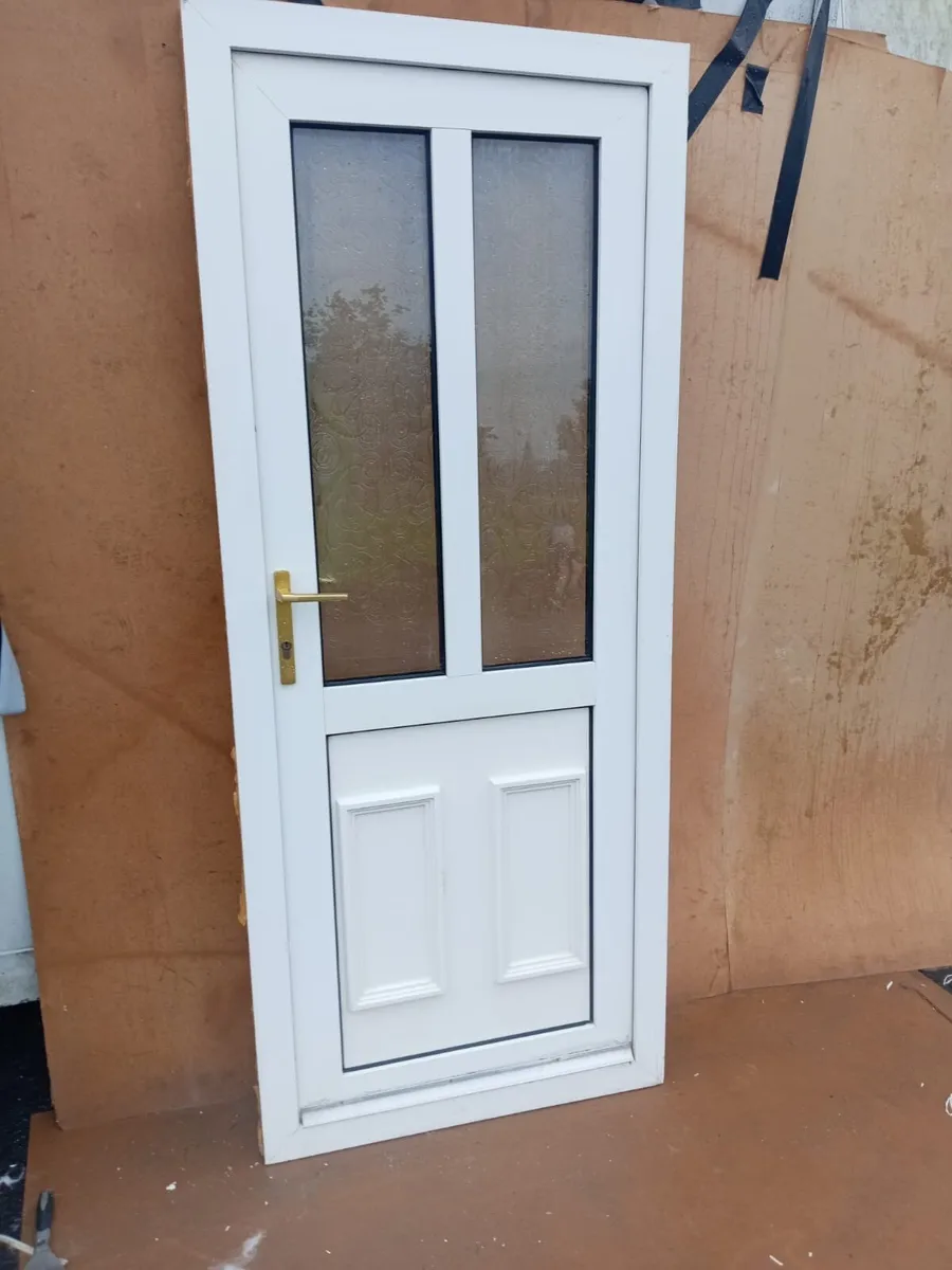 Top Quality PVC Single Door Frosted Glass - Image 1