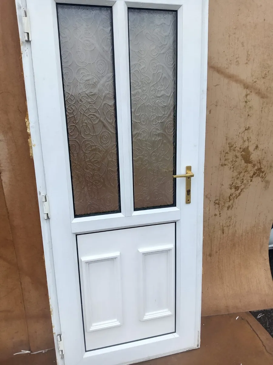 Top Quality PVC Single Door Frosted Glass - Image 3