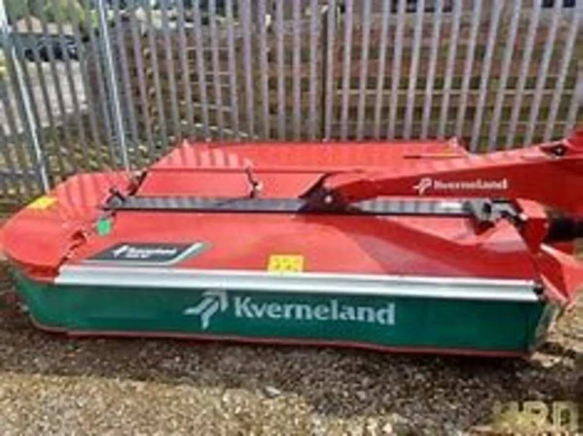 kverneland 3228 mower 9ft mounted conditioner - Image 1