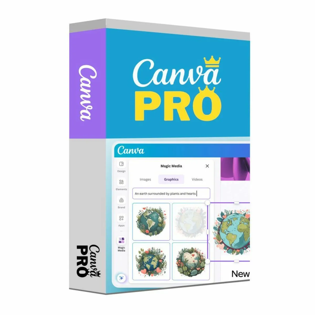 Canva Pro 1 Year in your Email