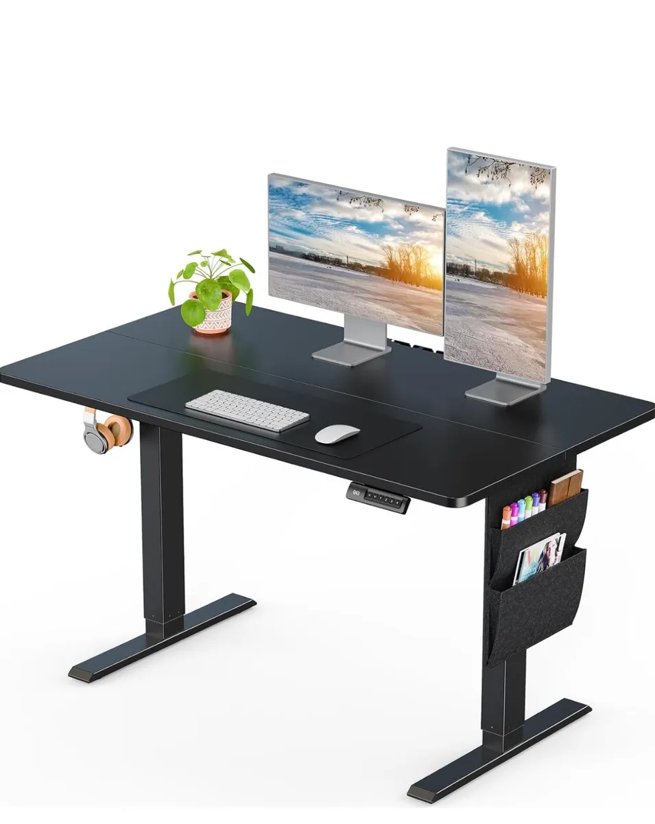 Electric Standing Desk, 100 x 60 cm Height Adjusta - Image 3