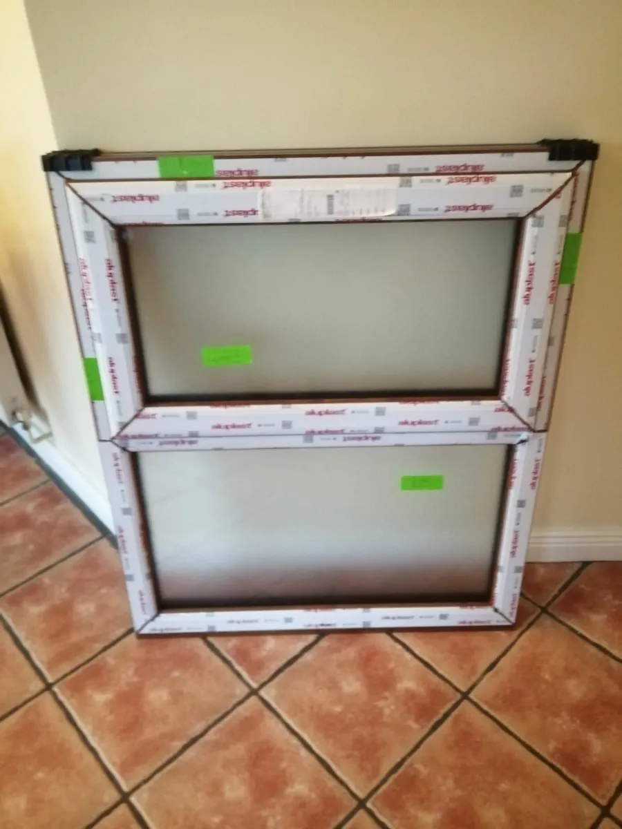 Brand new light oak window - Image 1