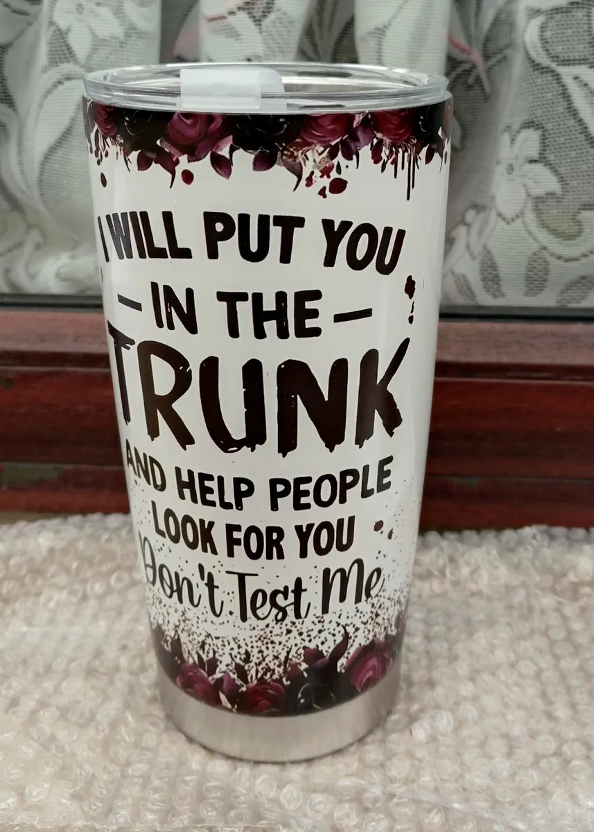 20 oz FANCY DRINKS FLASKS/TUMBLERS (BRAND NEW). - Image 3
