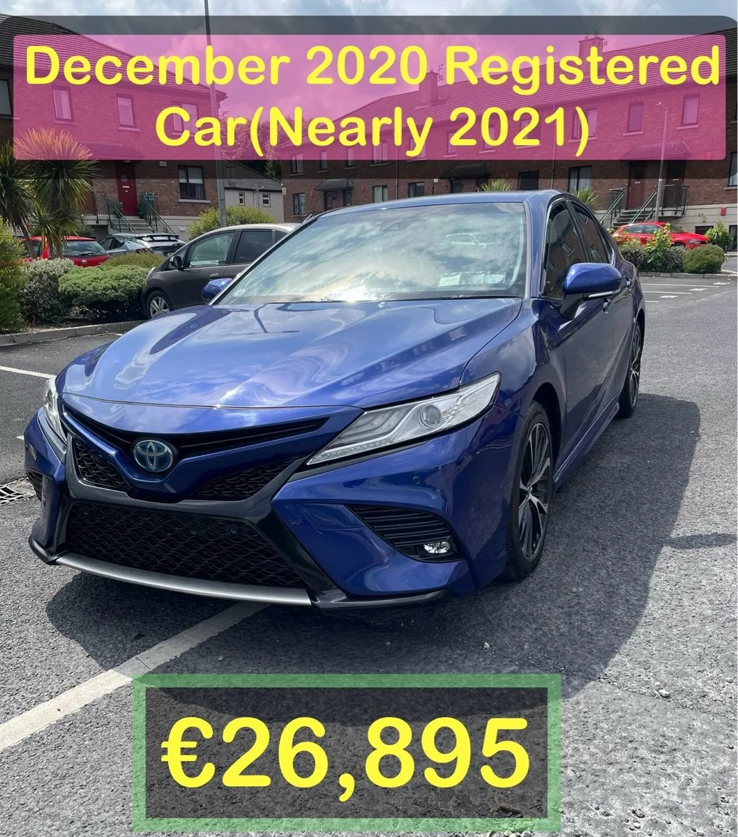 €26895 Toyota Camry December 12-2020=>Nearly 2021) - Image 1