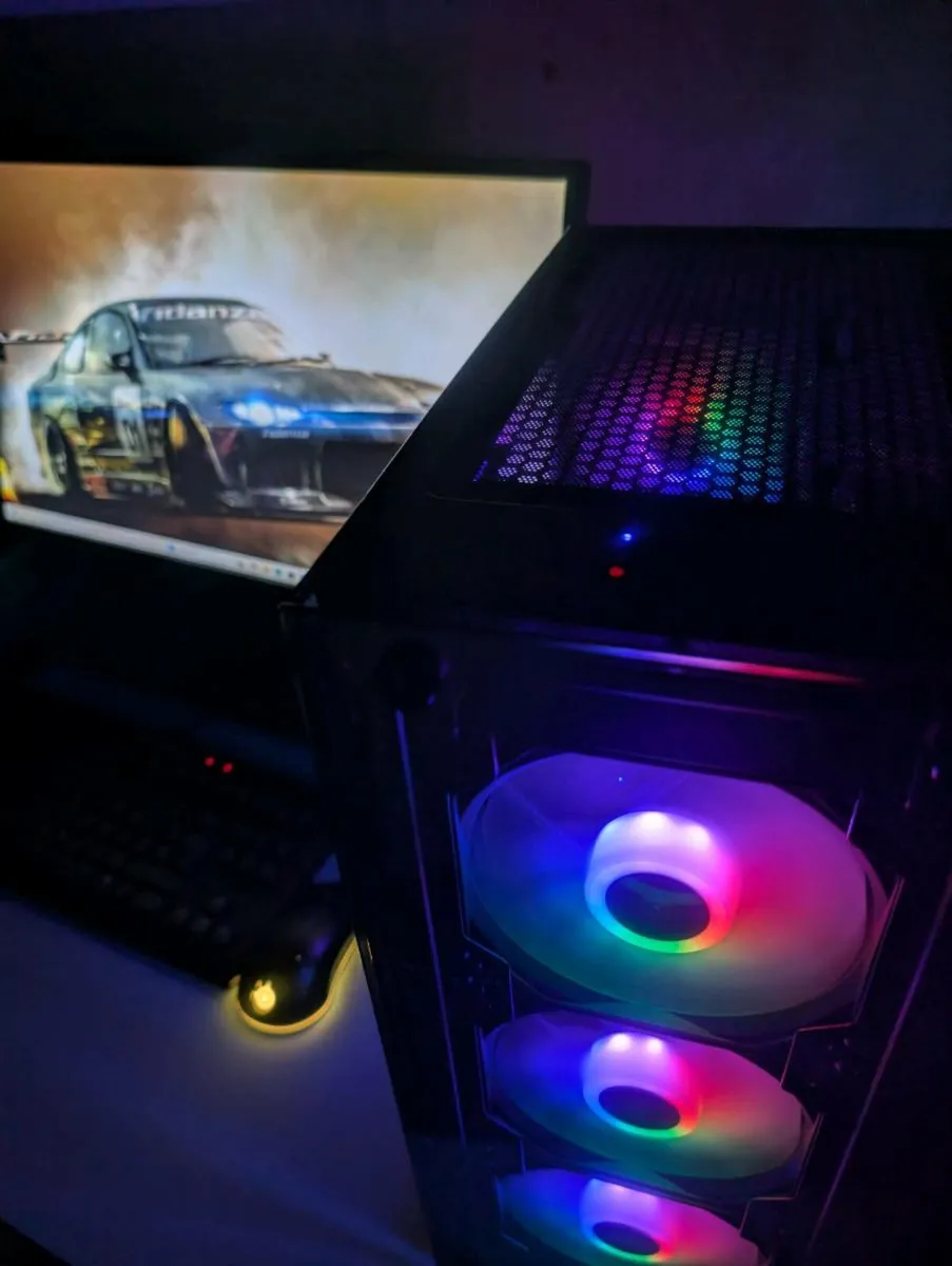 * Budget Intel core i7 Gaming PC * Good  Starter P - Image 2