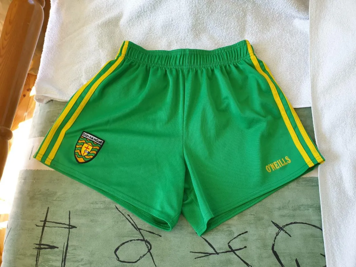 Donegal Gaelic Football Home Shorts 2014 to 2015 - Image 1