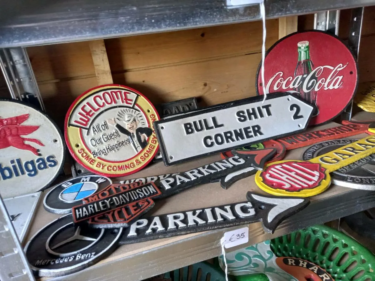 Cast Iron Signs