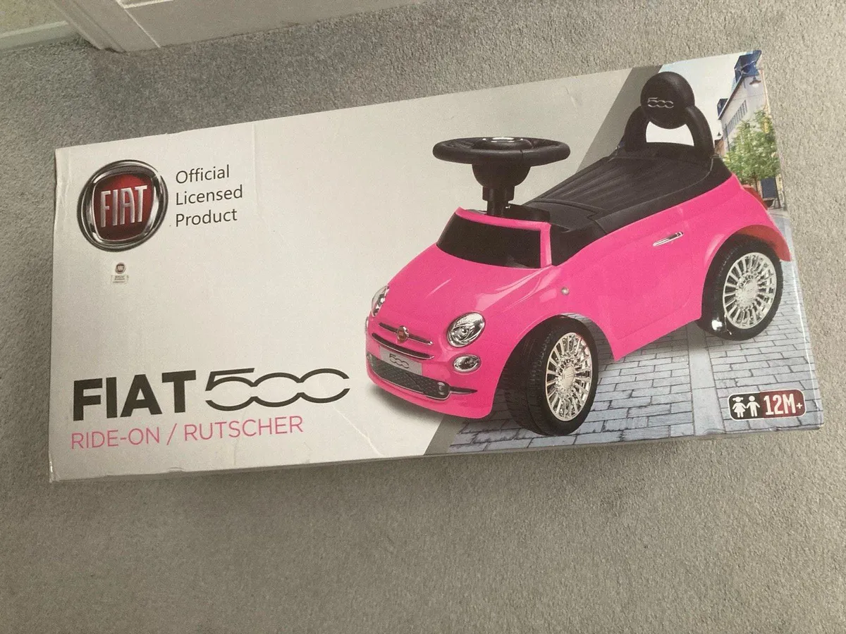 Fiat500 kids ride on toy