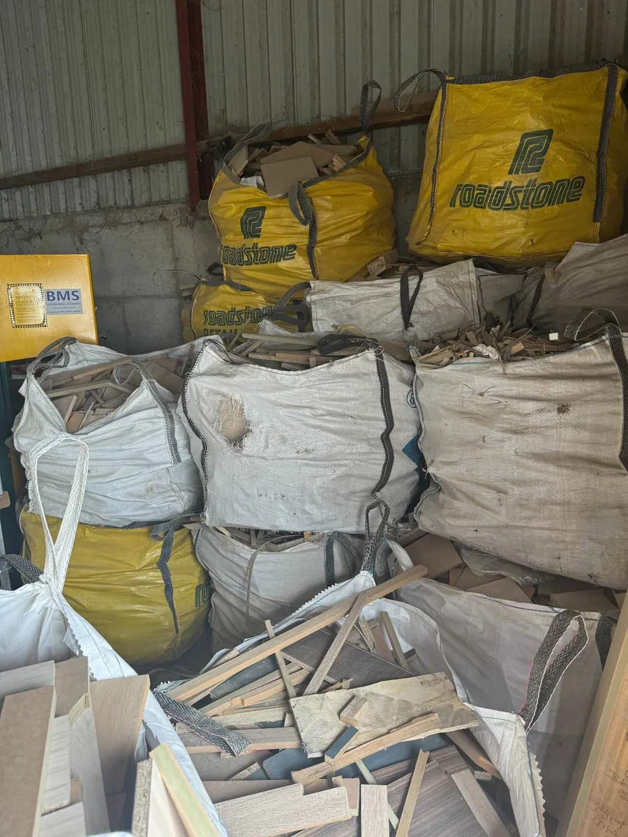 Firewood - 1/2 ton bags of cabinet making offcuts - Image 1
