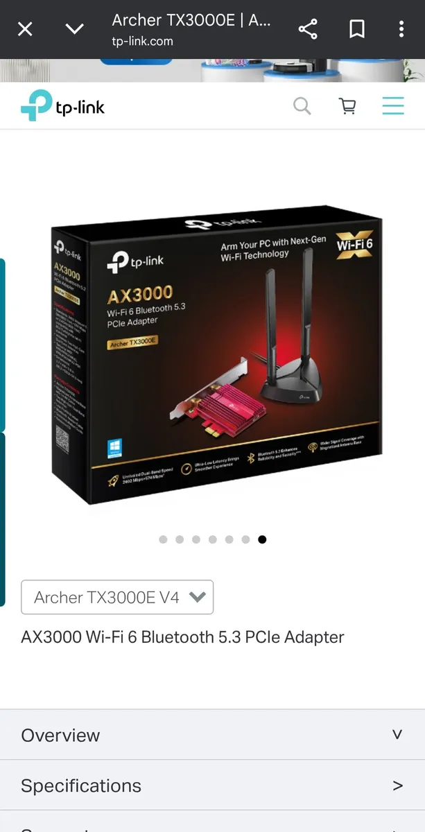 TP-Link AX3000 WiFi extender