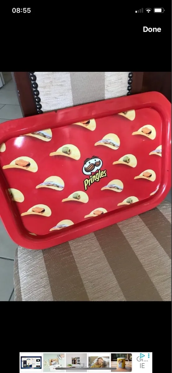 Rare Pringles Metal Tray - Image 1