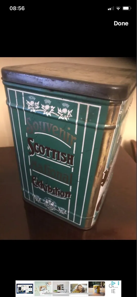 Vintage ‘The Steamship Brand’ Metal Box - Image 3