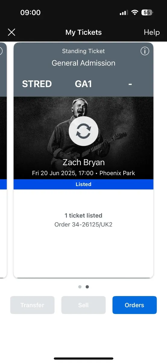Zach Bryan Friday 20th Tickets - Image 2