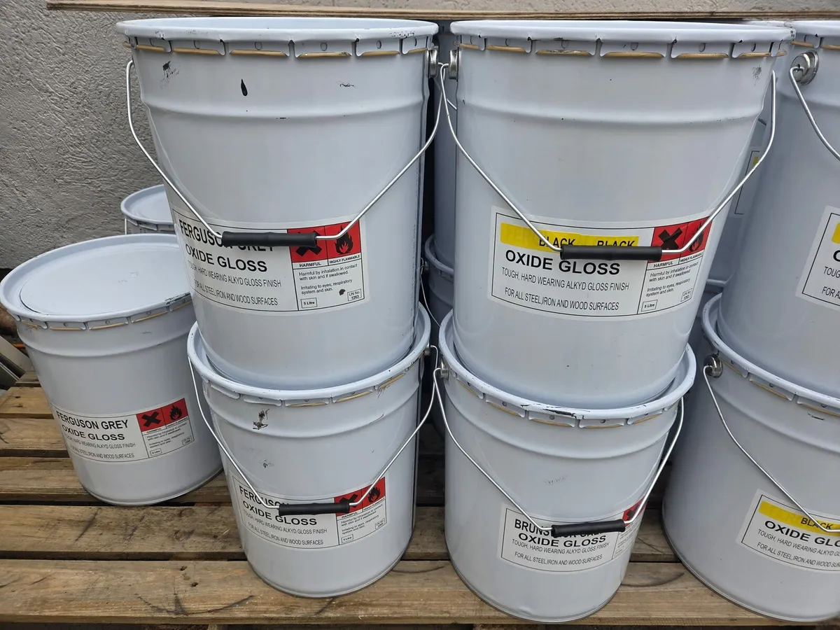 20ltr oxide paint and other paints available - Image 1