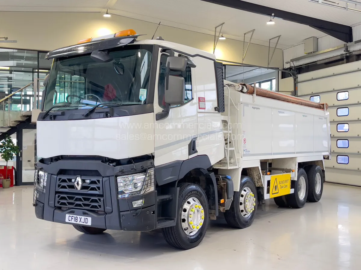 2018 (18) RENAULT C 460 8X4 TAR SPEC TIPPER - Image 3