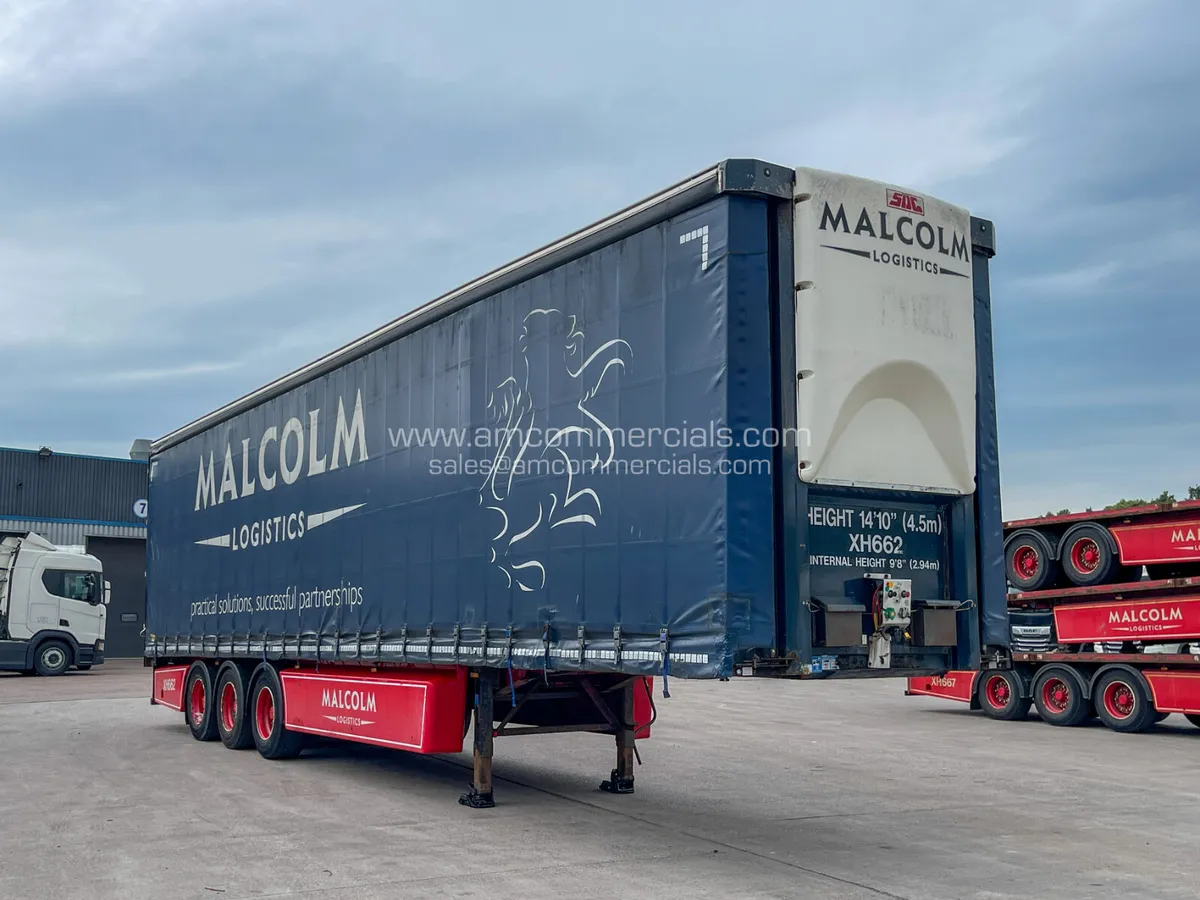2012 SDC 4500MM CURTAINSIDE TRAILER - Image 1