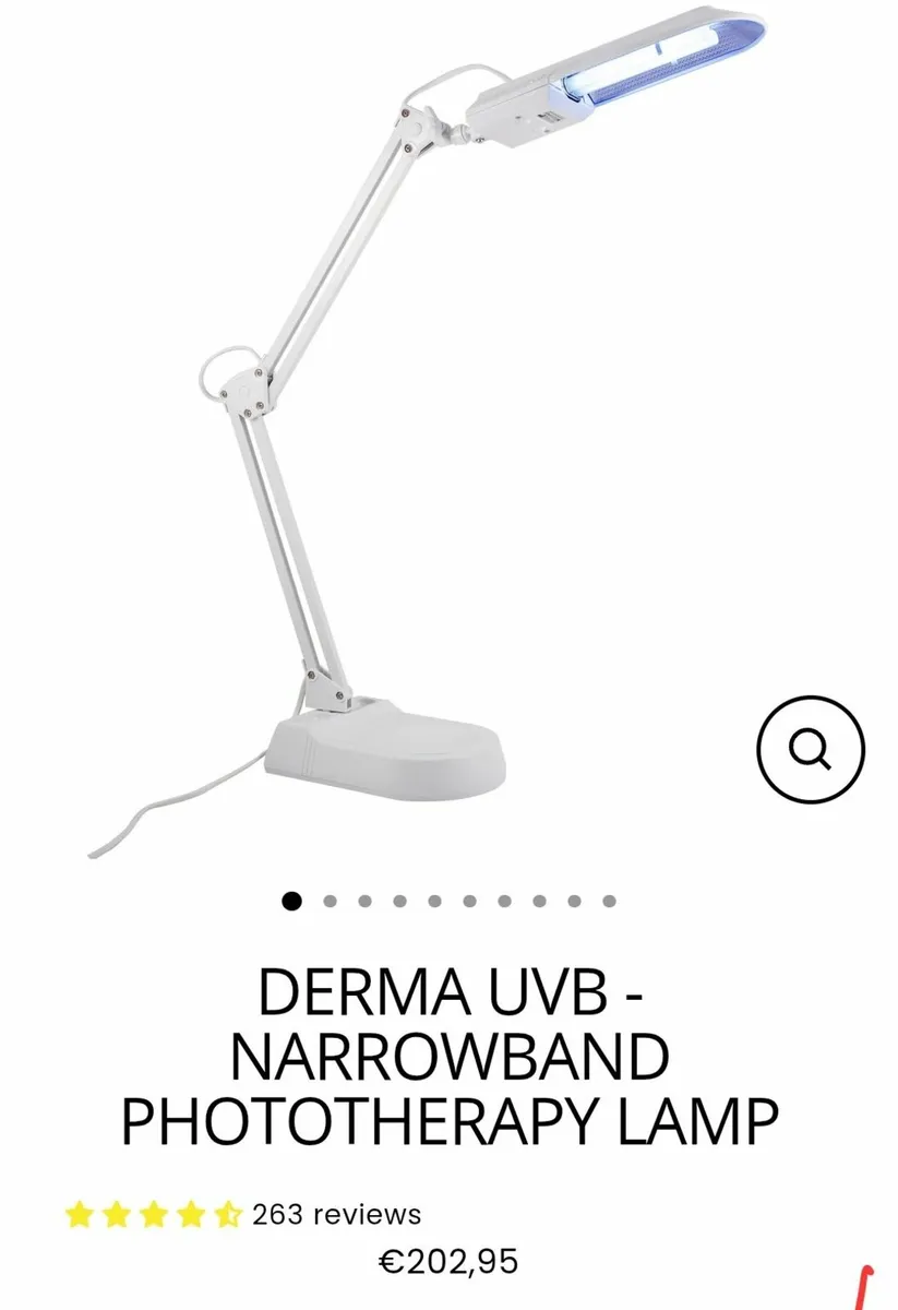UBV Lamp for Psoriasis, Eczema, Vitiligo etc.. - Image 3