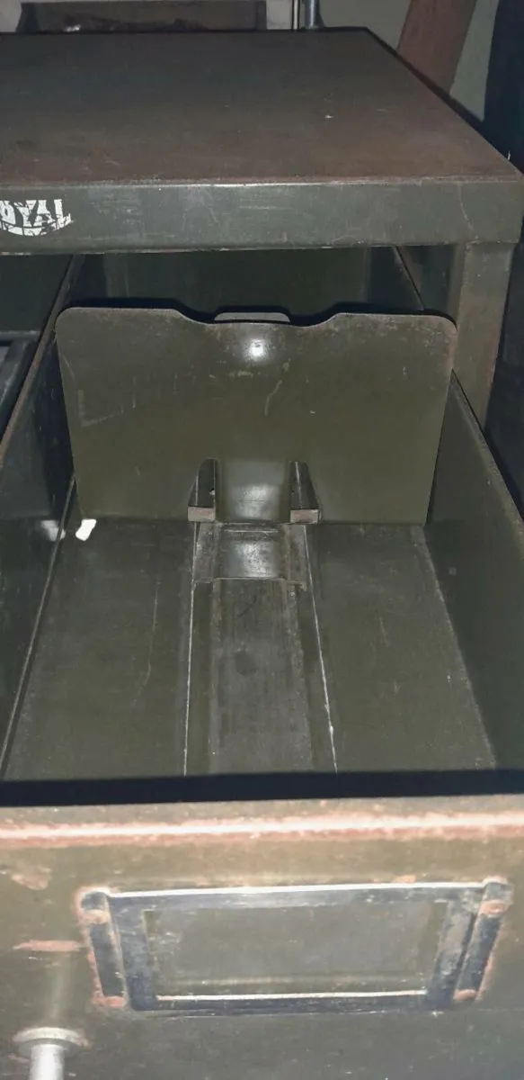 Antique Filing Cabinet - Image 4