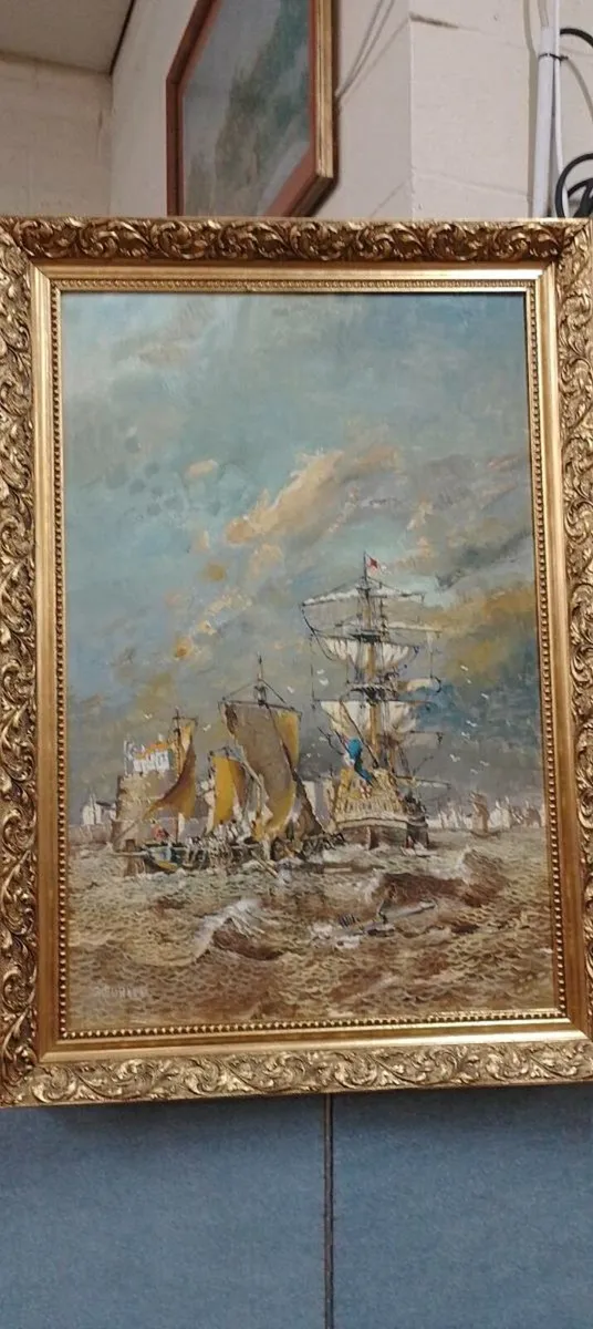 Original Robin Furness Oil Painting - Image 1