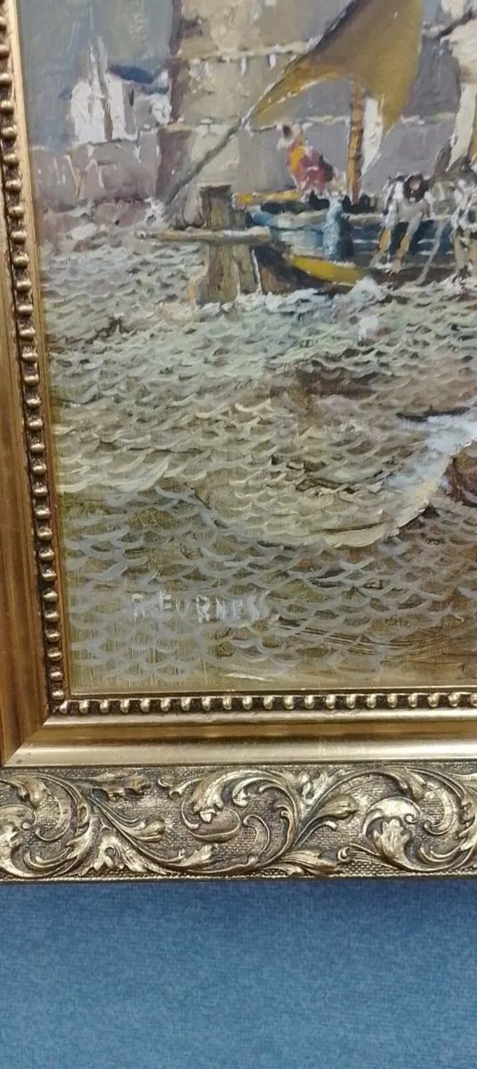 Original Robin Furness Oil Painting - Image 2