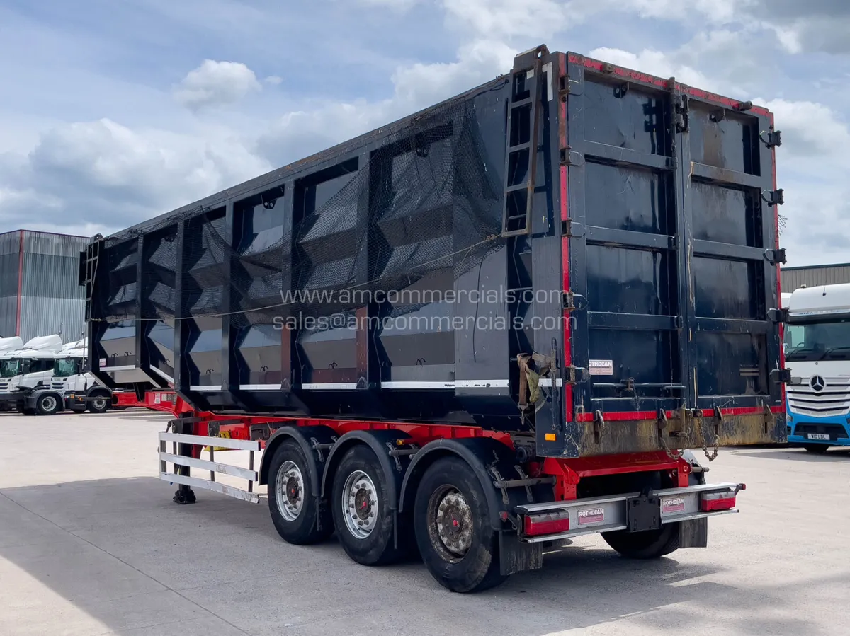 2022 ROTHDEAN 76 CUYD STEEL TIPPING TRAILER - Image 4