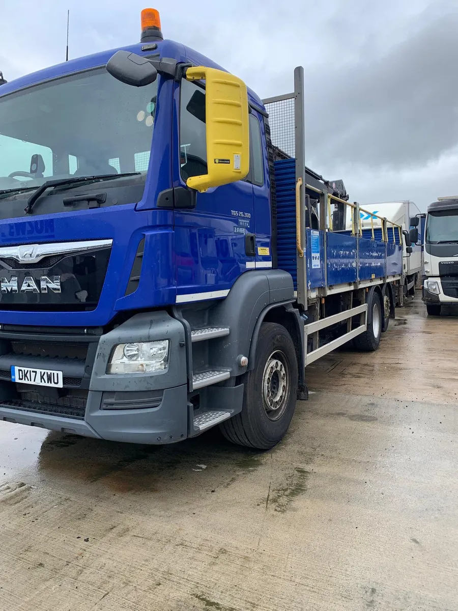MAY 2017 MAN TGS 26-360 CRANE LORRY - Image 3