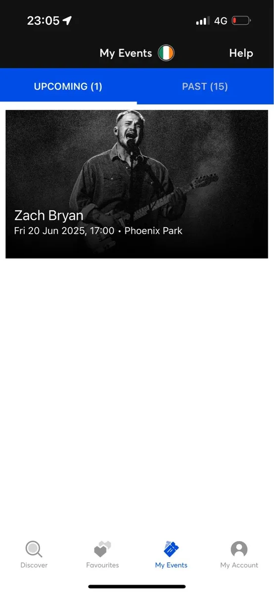 Zach Bryan Gold Circle