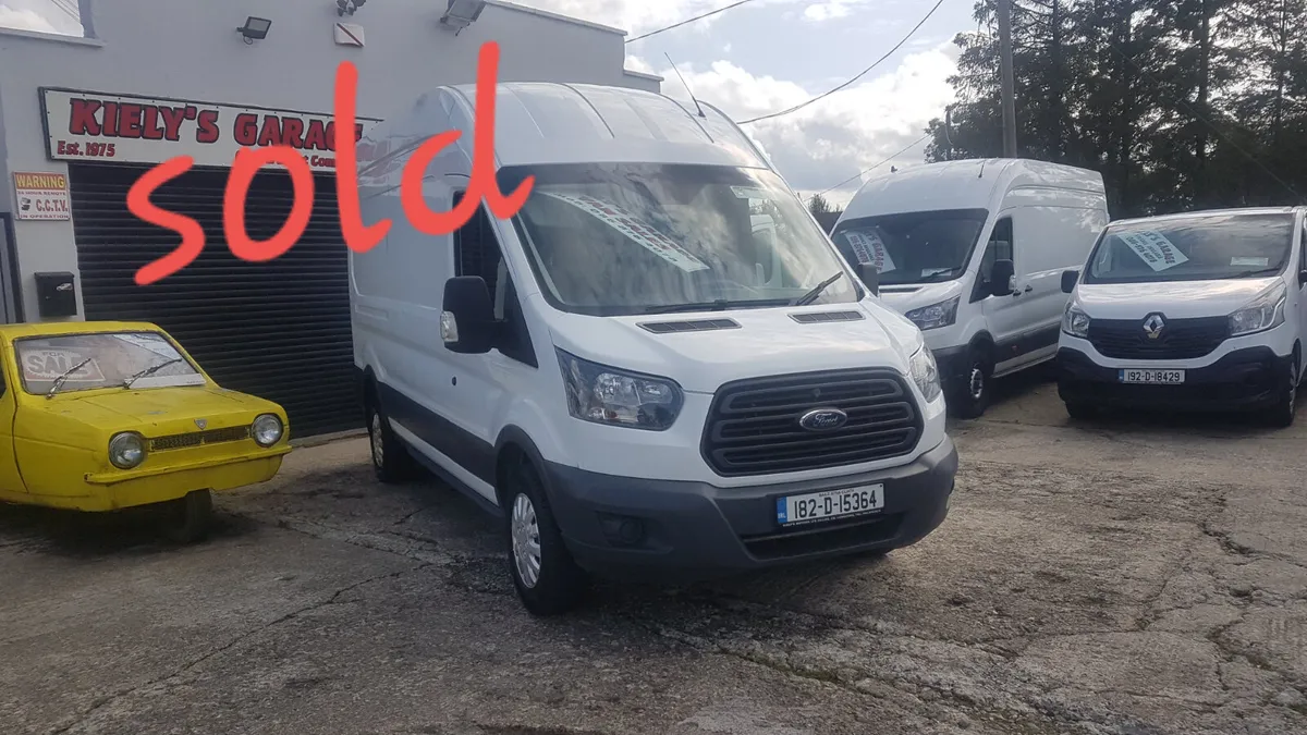 Ford Transit 182D 130BHP HI ROOF VAT INVOICE - Image 1