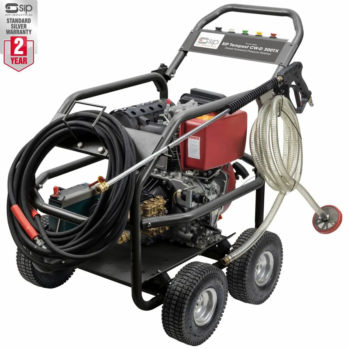 SIP Tempest CW-D300TX Diesel Pressure Washer 08989 - Image 1