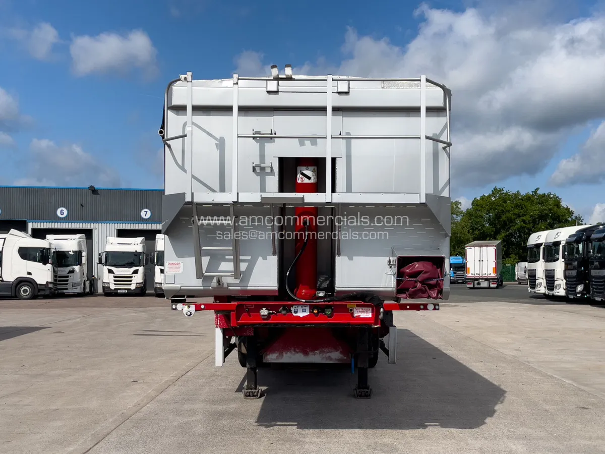 2015 PRIDEN BULK BLOWING TIPPING TRAILER - Image 3