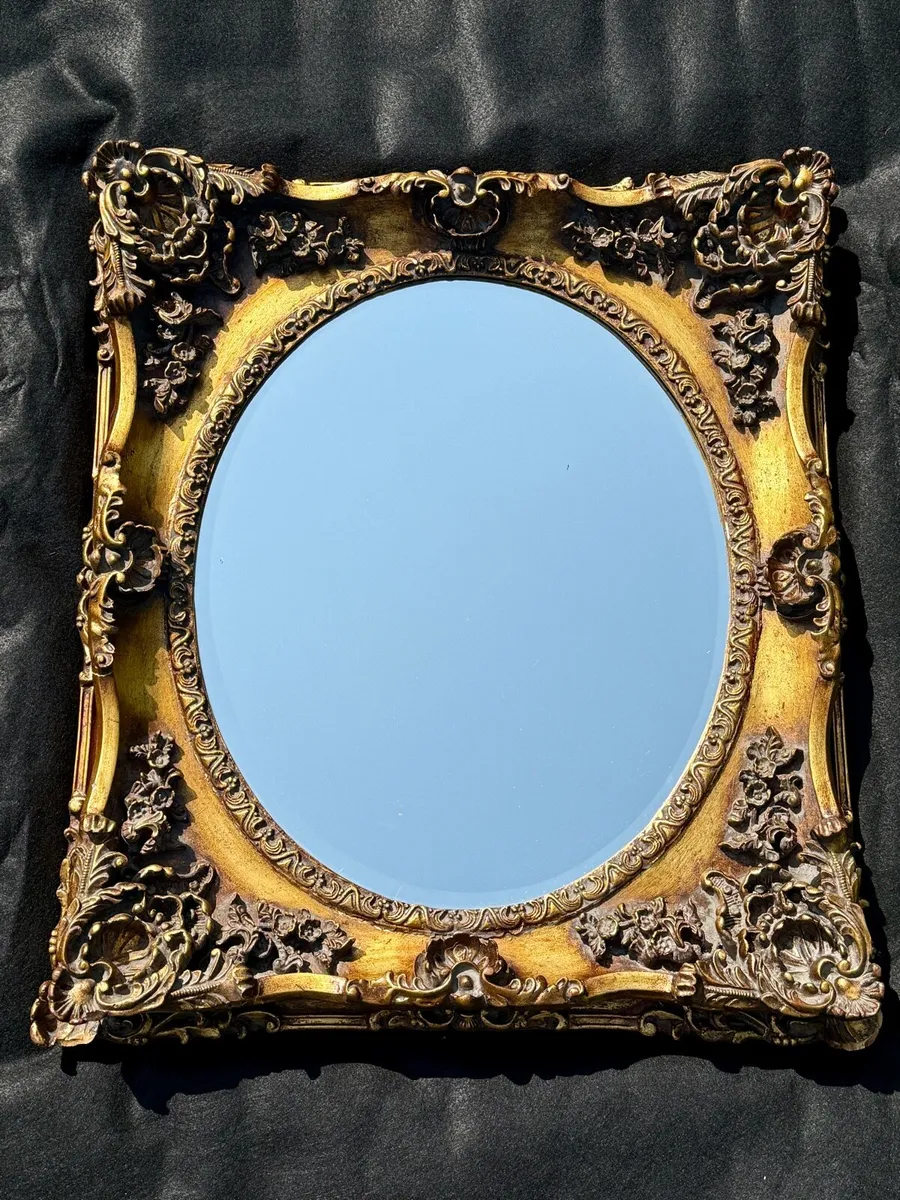 Italian style gold gilt mirror - Image 1