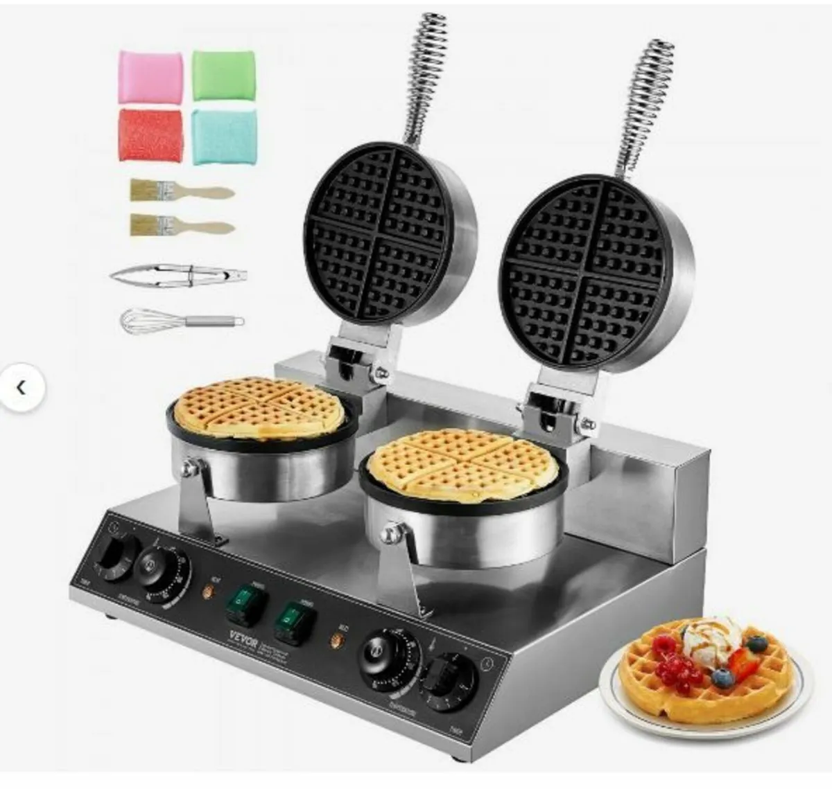 Commercial Waffle Maker Dual-Head - Image 1