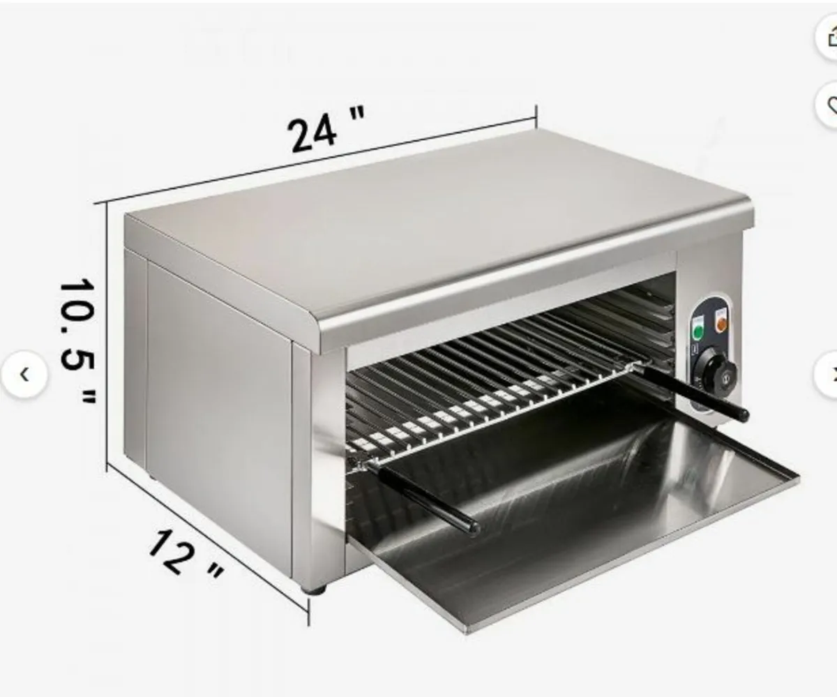 Salamander Broiler Salamander Oven Adjustable - Image 2