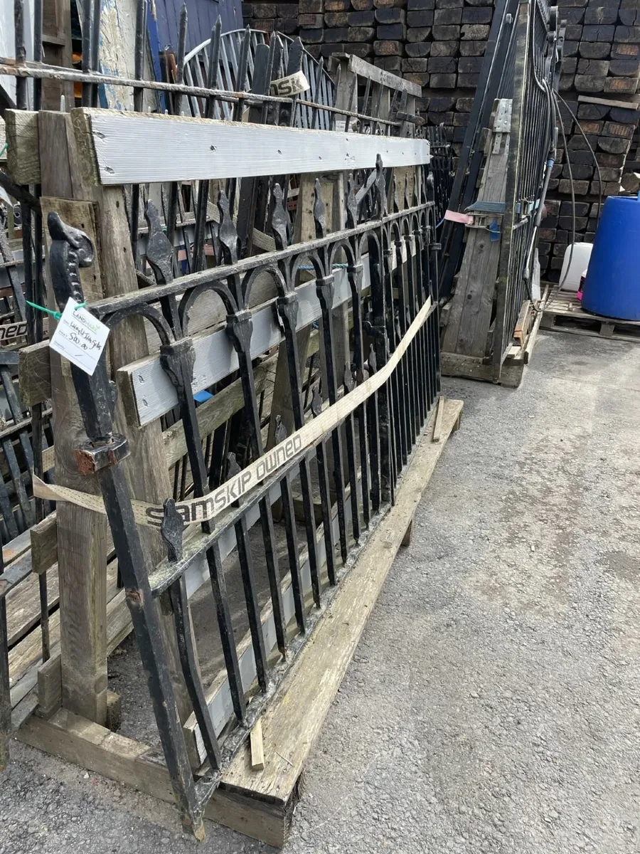 Wrought Iron Gates 8Ft - Image 3